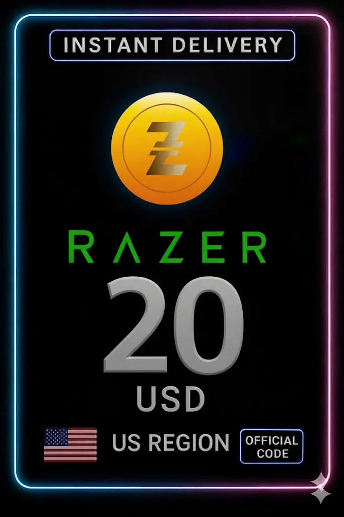Razer Gold 20$ AS Razer Gold 20$ AS