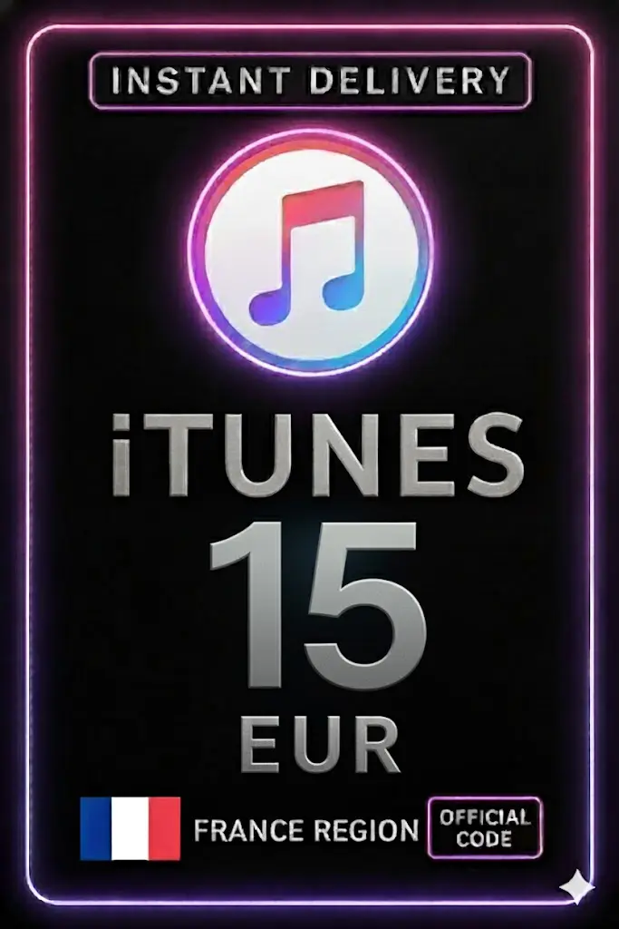 Carte Cadeau iTunes FR 15 € Carte Cadeau iTunes FR 15 €