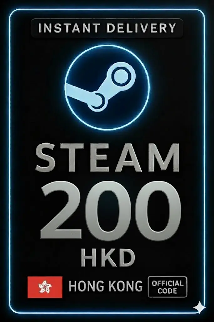 Steam Wallet Card 200 HKD Steam Wallet Card 200 HKD