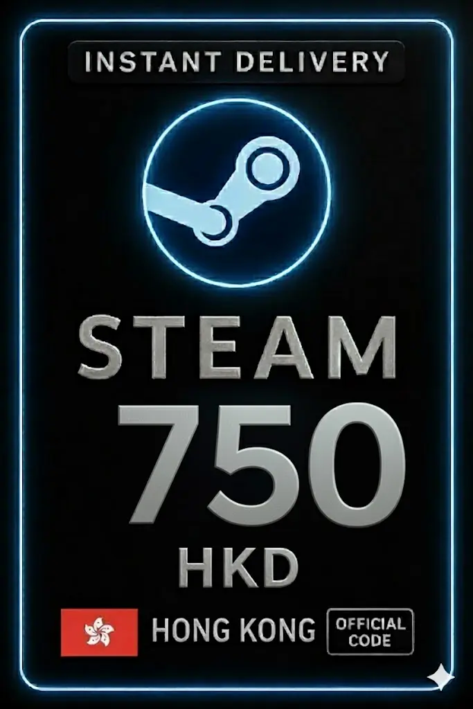 Karta portfela Steam 750 HKD Karta portfela Steam 750 HKD