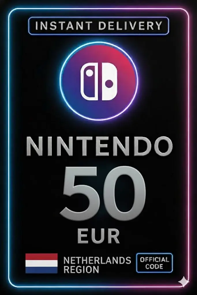 Nintendo eShop Card - 50€ (Nederland) Nintendo eShop Card - 50€ (Nederland)