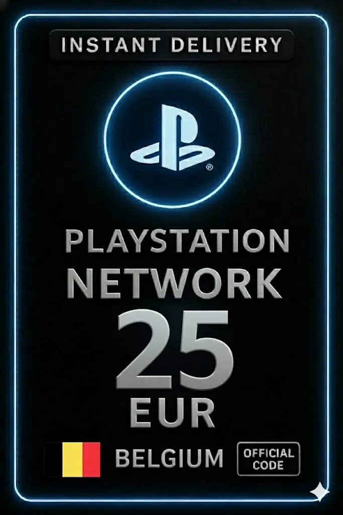 Karta podarunkowa Playstation Belgia - 25€ (BE) Karta podarunkowa Playstation Belgia - 25€ (BE)