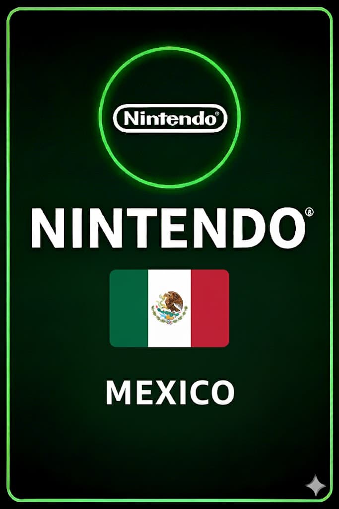 Nintendo Eshop Gift Card Mexico Store