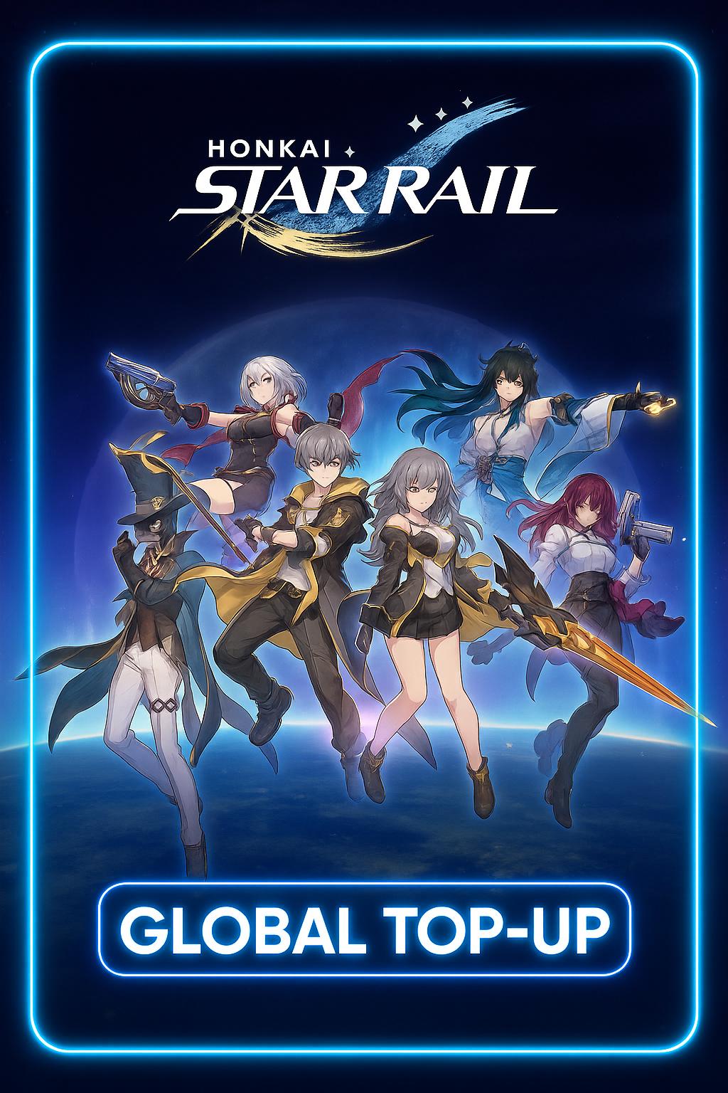 Honkai Star Rail Redeem Code and Top-Up (Global)
