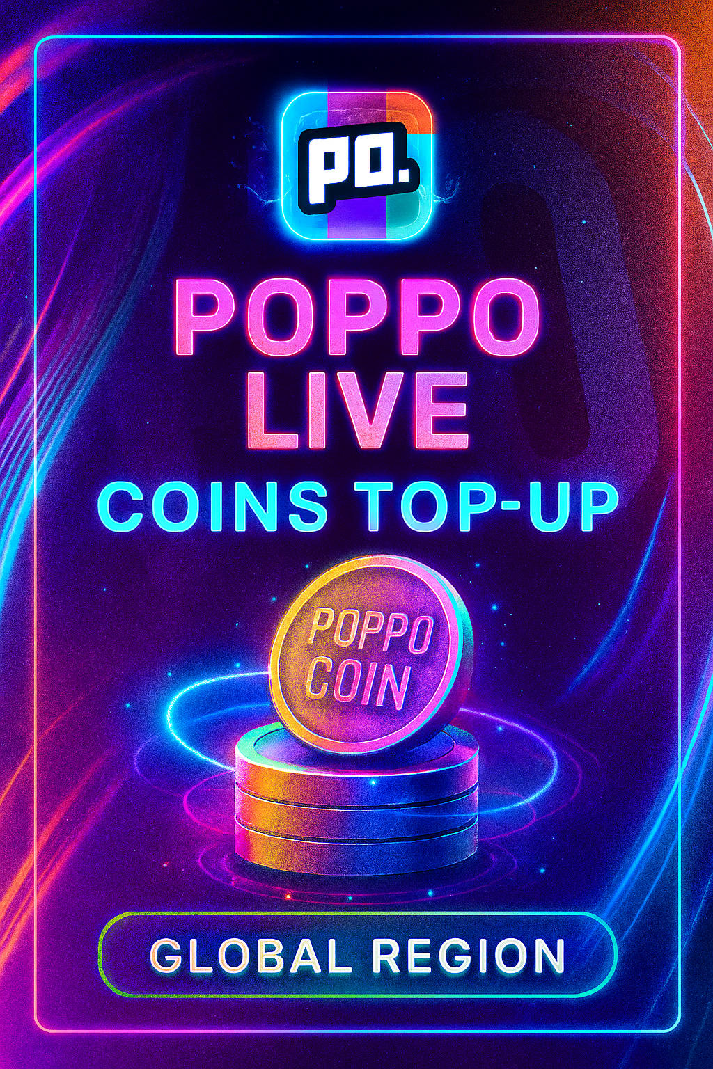 Poppo Live Coins (Top-Up)