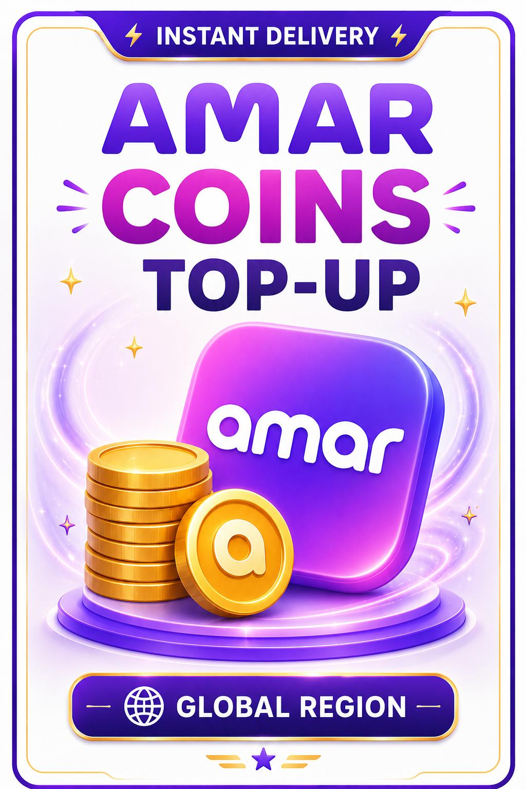 Amar Live Chat Coins Top-Up (Global)
