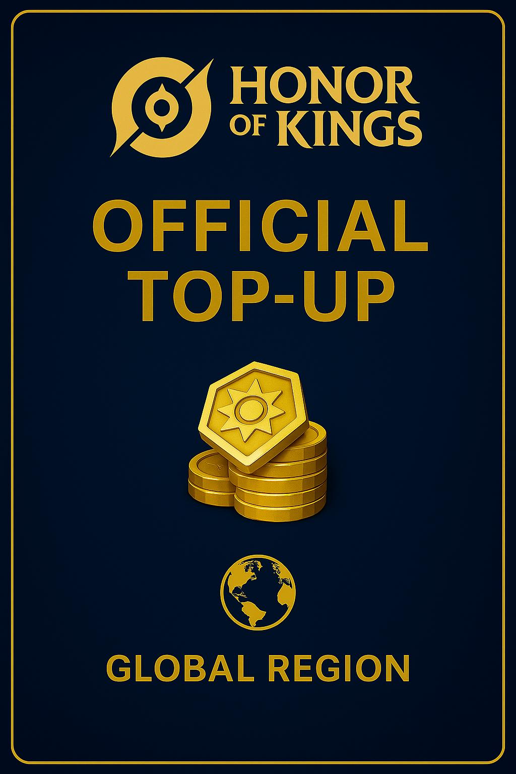 Honor of Kings Token Top-Up (Global)