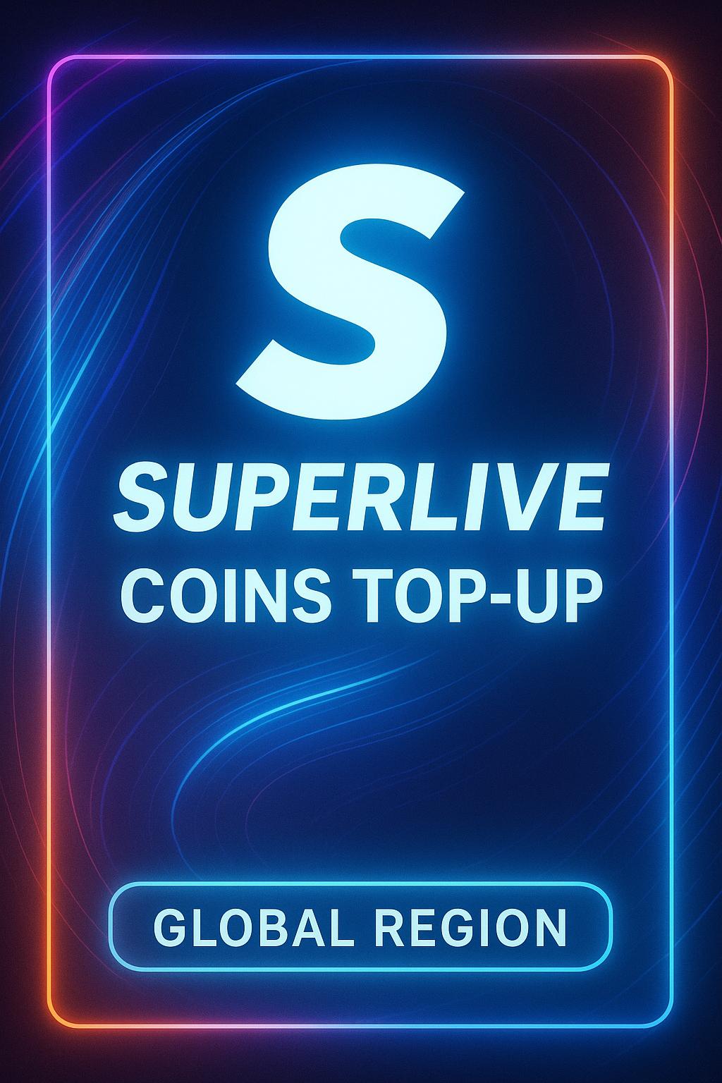 SuperLive Coins Top-Up (Global)